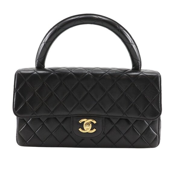 CHANEL Parent-child bag Parents only Handbag Matelasse One handle black - Picture 1 of 13